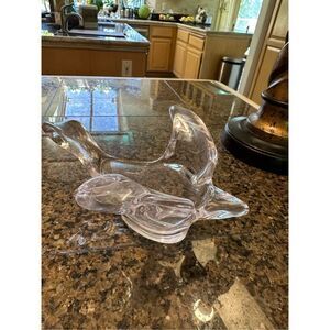Princess House, Crystal flying dove sculpture dish